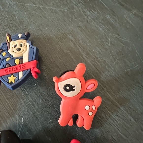 Croc Jibbitz silicon. Holiday, dinosaur, Darth Vadar, Paw Patrol. - Picture 6 of 10